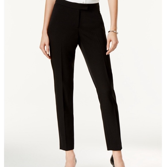anne klein slim ankle pants